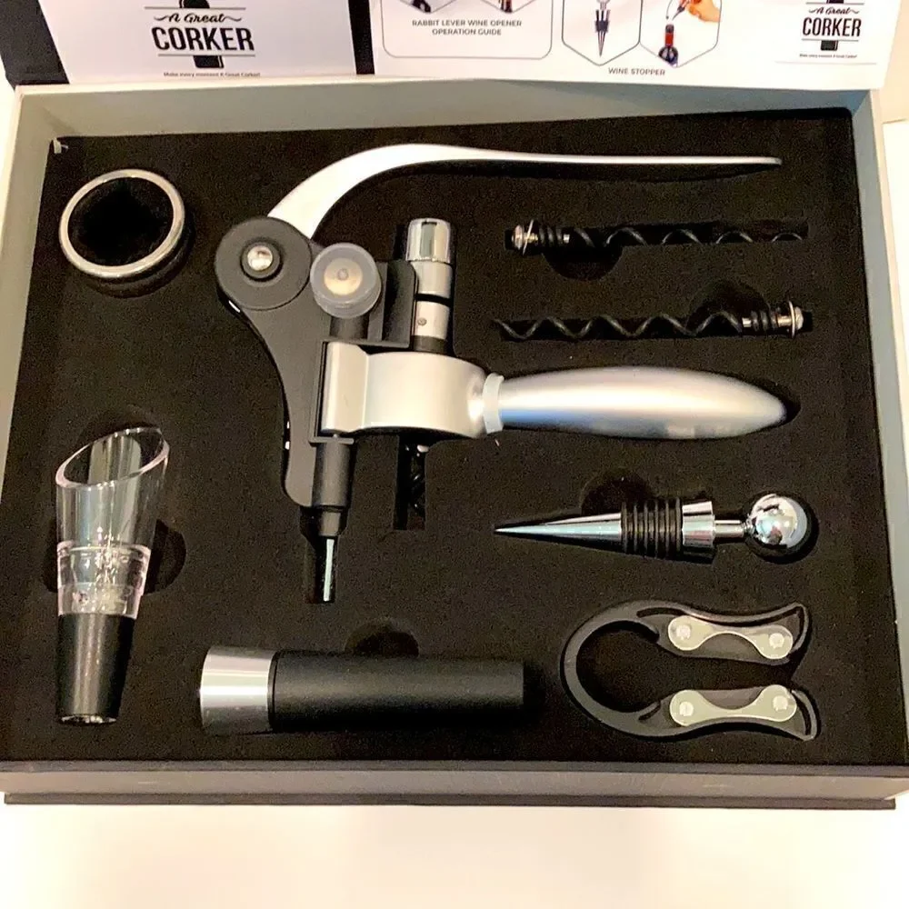 Wine Bottle Opener 8 piece set